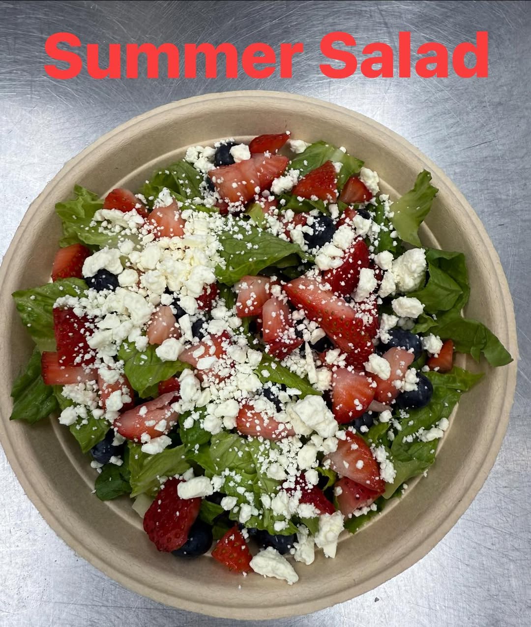our bright and fresh summer salad