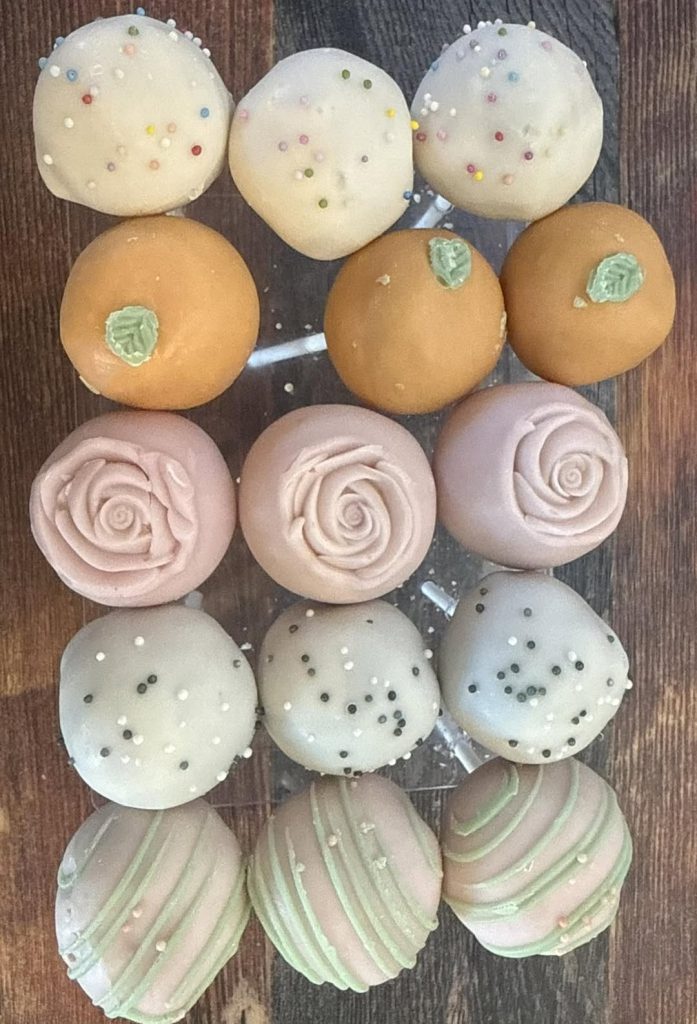 handmade cake pops